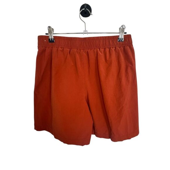 CALIA By Carrie Underwood Burnt Orange Workout Stretchy Shorts - Picture 4 of 4
